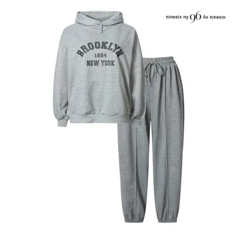 [ 롯데백화점 ]나인식스뉴욕  1894 뉴욕 후드티 앤 팬츠 투피스 (NP9ST003M0)