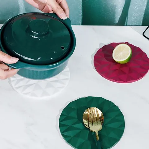 TPE 다용도 냄비받침매트 미끄럼방지 받침대 티코스터 냄비받침 냄비받침대 티코스터 매트 받침 냄비매트 보호매트 바닦깔개 바닦보호매트