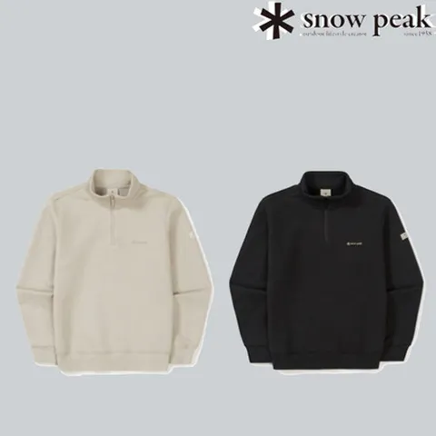 [ 현대백화점 ]스노우피크 택가 99000 S24FWFZT61 베이직 여성 반집업 맨투맨