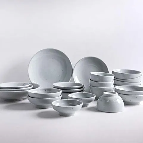 진 고백자 국산도자기 4인 식기세트 22p 4인식기세트 식기세트 홈세트 그릇세트 공기대접 도자기그릇세트 도자기식기 도자기그릇 가족그릇세트