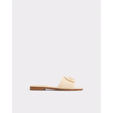 [ AK백화점 ][알도] 알도 사비아 플랫 샌들 - 라이트 베이지 ADC1D019FZ276