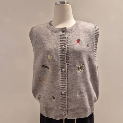 [ 롯데백화점 ][꾸즈]꿈동산 니트조끼(TS909V6)