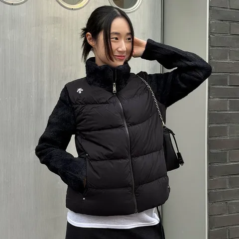 [데상트공식] 우먼스 크링클 하이브리드 다운 자켓 SQ422SDJO5