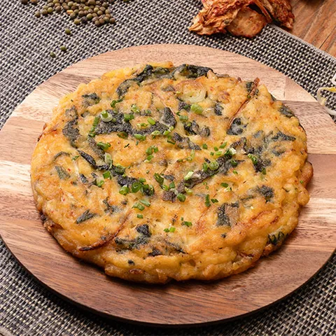 푸드맛남 노릇노릇 곤드레 빈대떡 440g(2장) x 3팩 총6장