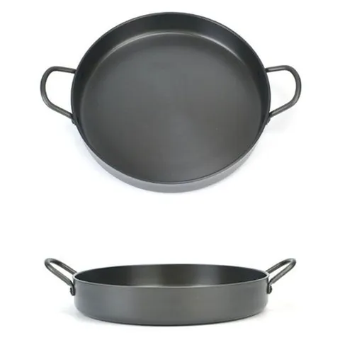 경질 곱창 닭갈비 불판 볶음팬 44.5x5.5cm 15호 닭갈비철판 닭갈비판 닭갈비팬 곱창팬 떡볶이팬 떡볶이판 볶음판 떡볶이철판 볶음철판