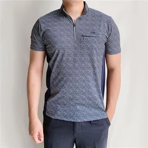 냉감 골프 등산 작업복 집업 티셔츠 wacle 여름등산복 등산복 골프웨어 냉감티 남자등산복