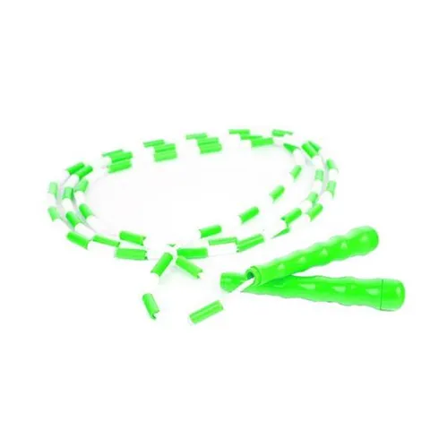 리듬 줄넘기 연두 점프로프 음악 체육 유산소 전신운동 구슬줄넘기 길이조절