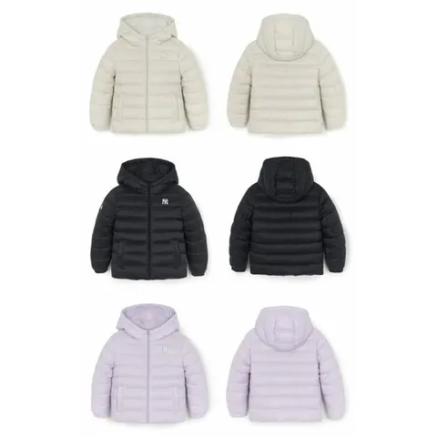 [ 현대백화점 ]MLB키즈 에어데일리 덕다운 경량패딩 (7ADJB1956)