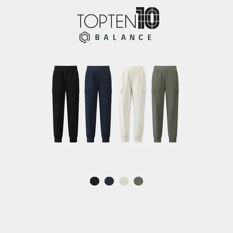 [ 롯데백화점 ][탑텐밸런스] 여성 웜 수퍼 스트레치 카고 조거 팬츠 MBF4PT2260 BS