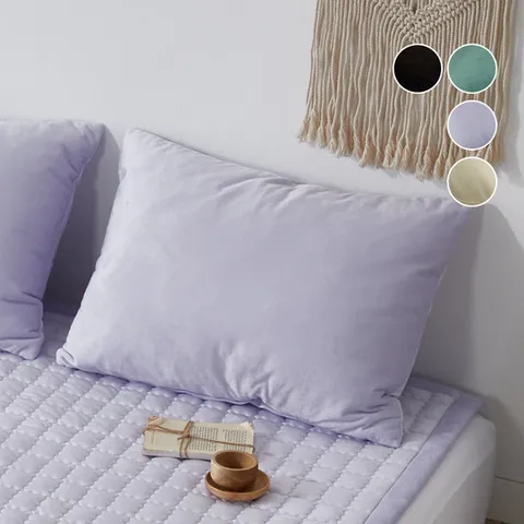 먼지없는 겨울 극세사 부드러운 베개커버 50x70 (1장)