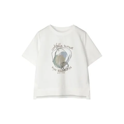 [요하넥스]라운드 프린팅 티셔츠