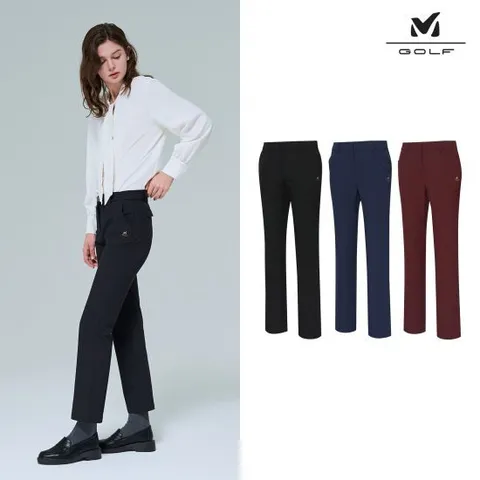 밀레골프 25FW 최신상 여성용 기모 팬츠 3종