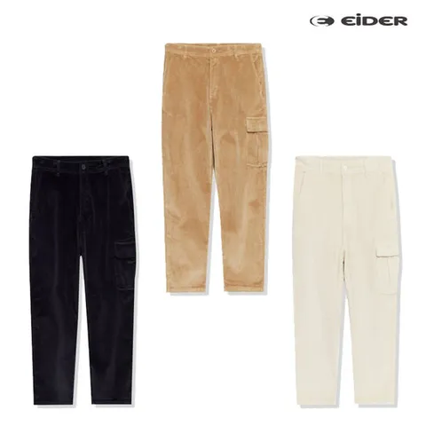 [ 롯데백화점 ]남성 겨울 기능성(보온성.수납성) 코듀로이 카고팬츠 DMW22341