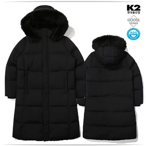 [ 현대백화점 ]K2 겨울 행사 여성 RDS 셀레네 롱 구스 다운 KWW23530