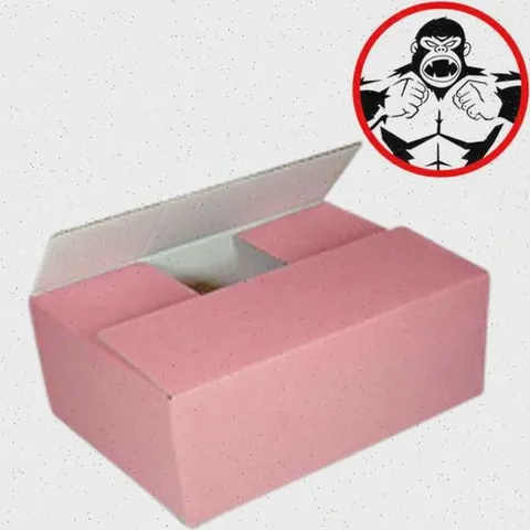 튼튼 택배박스 270 200 130mm 핑크색 1묶음100장 택배박스 포장박스 택배포장 칼라택배박스 종이박스