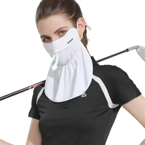 호정스토어 자외선차단 전면마스크 오픈형 골프마스크 오픈형마스크 귀조절마스크 끈조절마스크 자외선차단마스크