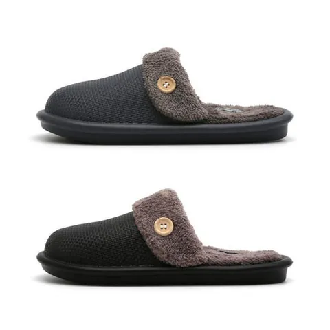 아트박스/낫소 낫소 단추 방한 슬리퍼