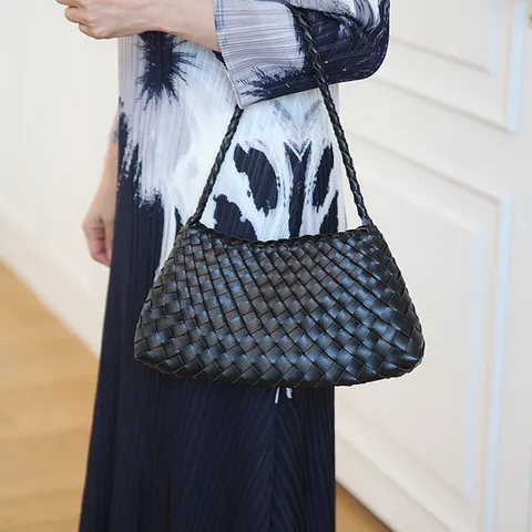 [쉬즈마담]A42372 우아한 위빙 숄더백 엄마가방 여성가방