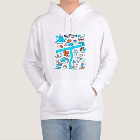 기모후드티 국내여행 강원도 양양 디자인 그래픽티셔츠