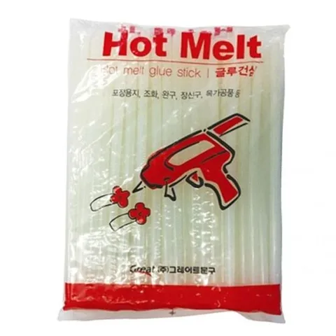 그레이트 핫멜트글루건심 소.봉(500g) 사무용품 우드락 철물점 폼보드 글루건 공구쇼핑몰 인두기 소포장 마스킹테이프