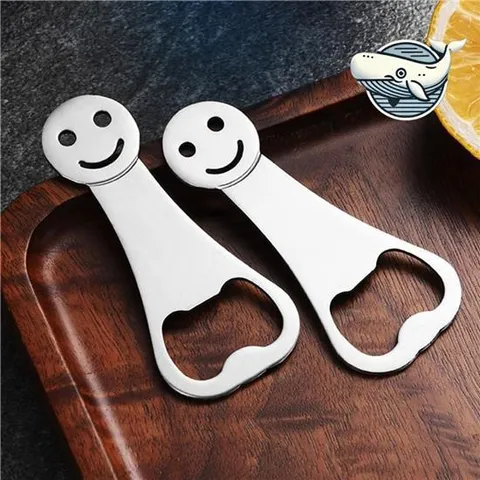 스마일 디자인 스테인리스 병따개 미니 카페용 무료교환 무료반품 무료교환반품