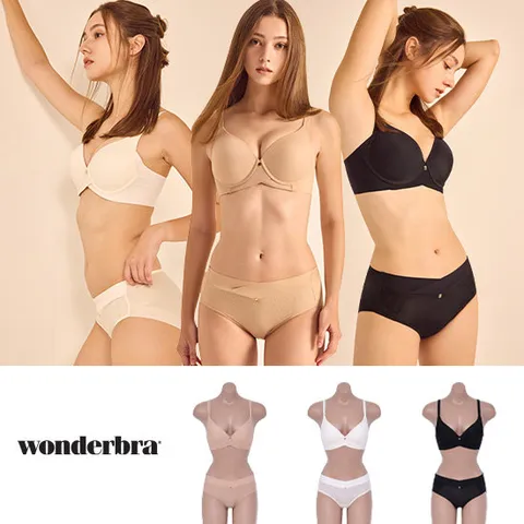 [원더브라] 컴피 프리 브라팬티 3세트(50%세일)