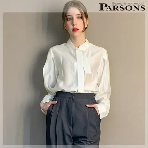 [ 롯데백화점 ][파슨스] Bye.Tie Blouse [MSPR2BL03]