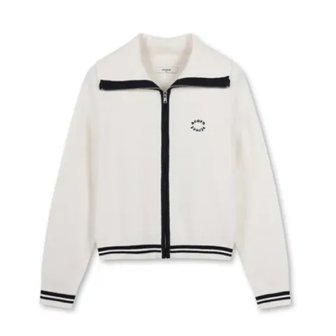 [ 롯데백화점 ][폴햄]여성 버드아이 풀집업 니트 가디건 PHE4EC2050