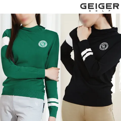[론칭가 139,000] 가이거골프 롱슬리브 미니 후드 스웨터