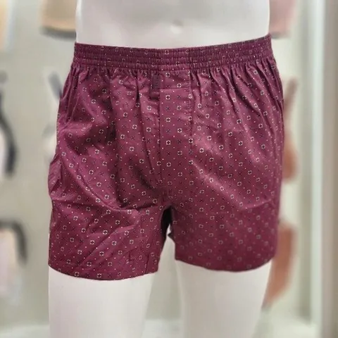 [ AK백화점 ][엘르] 110) 80수 와인 노블 타일 남성 트렁크 EEMTK832WN