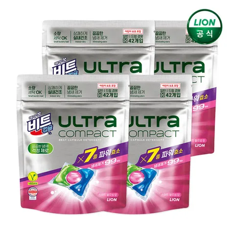 비트 울트라콤팩트 스위트블로썸 42입x4팩