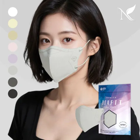 다이아핏 [29일 50*2개 구매시 25매입 추가 증정] 새부리형 KF94 마스크 25+25매입 파우치 (총50매)