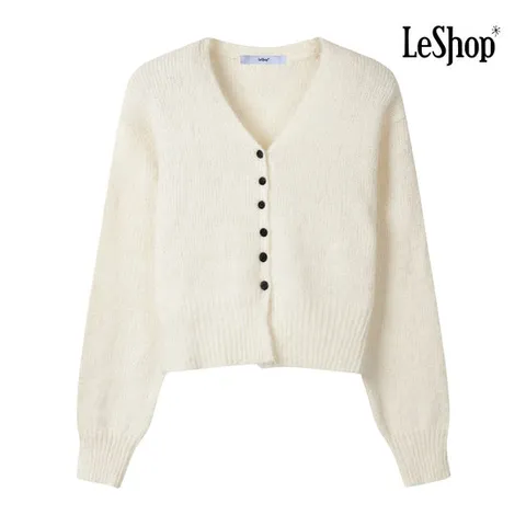 [ 롯데백화점 ]르샵  Y버튼 알파카 울 니트 가디건 (BP9KC021A)