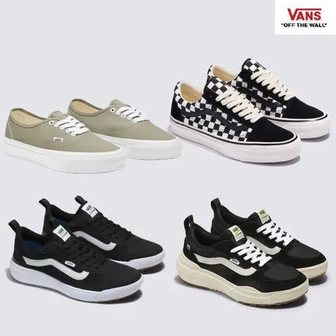 [ 롯데백화점 ][반스]인기 스니커즈 균일가전 울트라레인지 어센틱 올드스쿨 VN0A4U1KBLK 외 3종