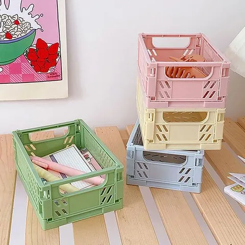 폴딩 사각 소품 수납상자 수납박스 수납상자 다용도정리함 소품보관함 폴딩박스 수납정리함 접이식폴딩박스 플라스틱서랍장 정리수납함 정리함