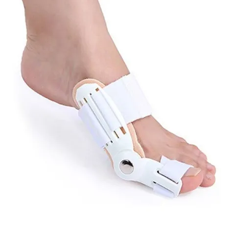1개 무지 교정기 외반증 한쪽발용 각도조절 발가락 엄지발가락교정기 한쪽발용교정기 엄지발가락휨 무지외반 발가락교정기
