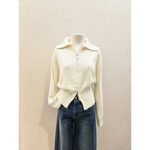 [ 롯데백화점 ]숲  (SBAGD38) 집업 긴팔 니트 가디건