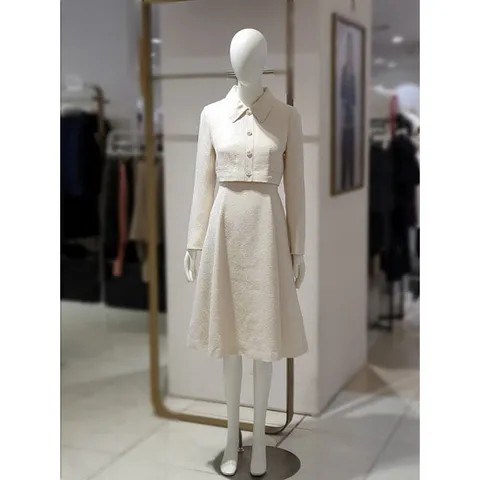 [에꼴드파리][에꼴드파리] 트위드 카_라 원피스 09ZRB42WOAM09Z