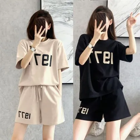 외출복 편한 반팔트레이닝 세트