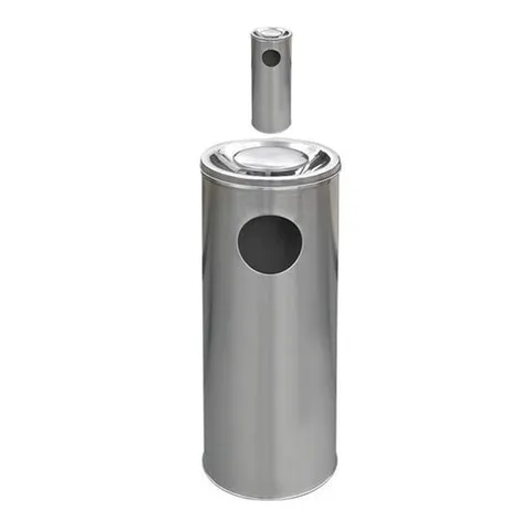 실외에서 사용하는 휴지통 겸 재떨이 특대 X 2개입 오피스텔휴지통 관공서휴지통 빌딩휴지통 사무실휴지통 호텔휴지통