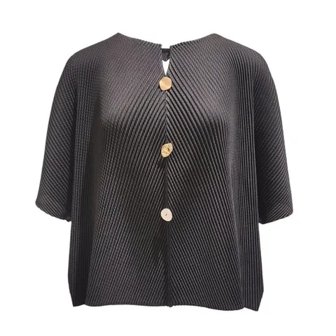 [ 롯데백화점 ][멜본]단추플리츠블라우스_STBL258710