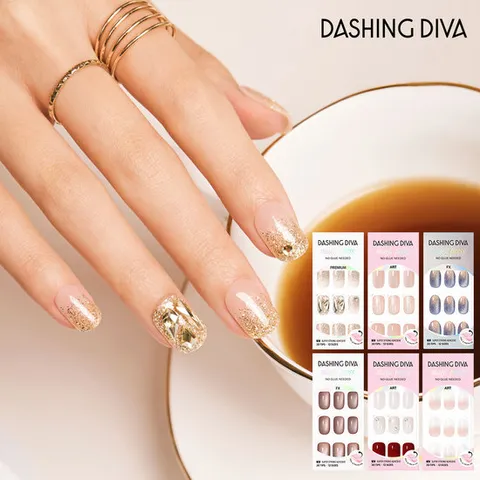 M]데싱디바  FW 골든 무드 네일 6종