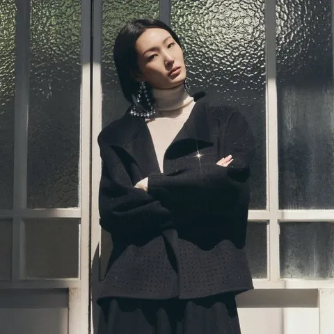 르네크루 25FW 핸드메이드 코트_블랙스톤[런칭 가격 259,900원]