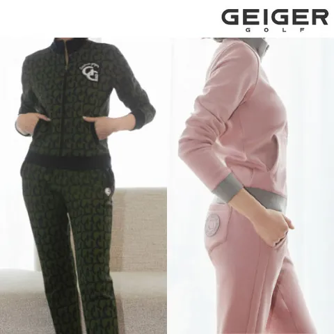 [론칭가 239,000] 가이거골프 여성 LUX 보일드터치 기모 골프셋업