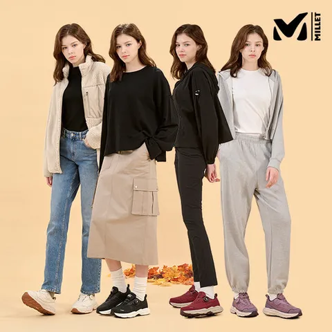 [밀레] 기능성 다이얼 러닝화 여성 4컬러 택1