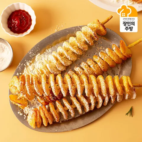 천안휴게소 어니언 회오리감자 (10개입) + 시즈닝 4개