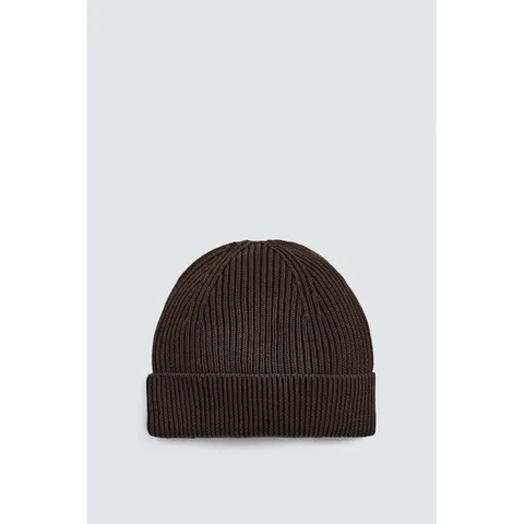자라 재팬 베이직 니트 모자 3166 322 초콜릿