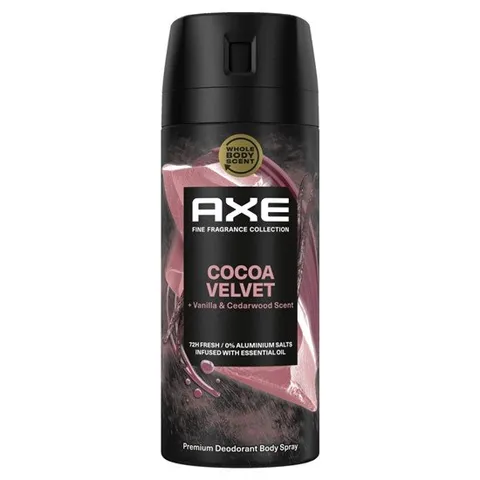 AXE 프리미엄 바디스프레이 코코아 벨벳 150ml
