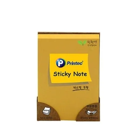 [브이와이][VCL3J913]텔 텔주황 점착 메모 51x76 100매 12개입_2