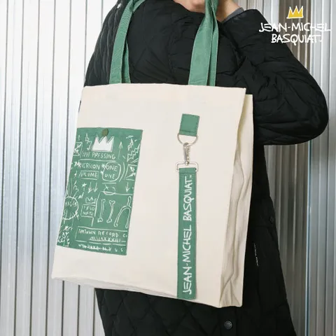 바스키아 25FW 아트워크 에코백 1종